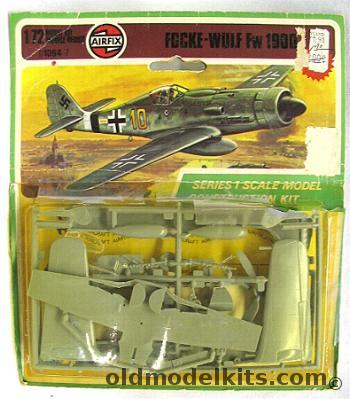 Airfix 1/72 Focke-Wulf Fw-190D 'Dora'  Blister Pack, 01064-7 plastic model kit